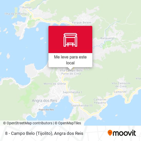 8 - Campo Belo (Tijolito) mapa