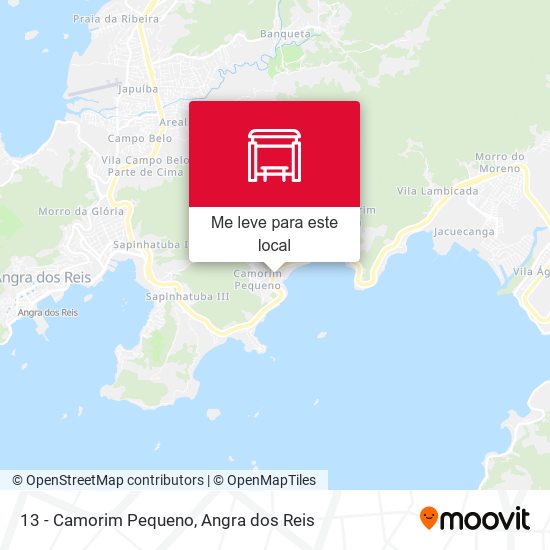 13 - Camorim Pequeno mapa