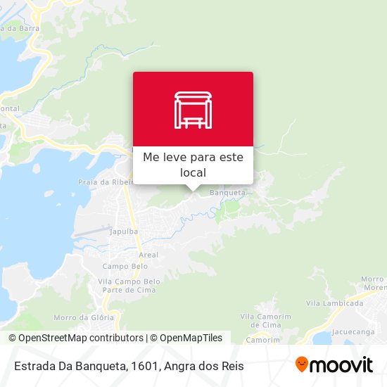Estrada Da Banqueta, 1601 mapa
