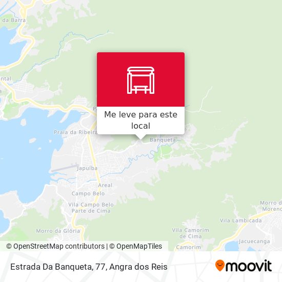 Estrada Da Banqueta, 77 mapa