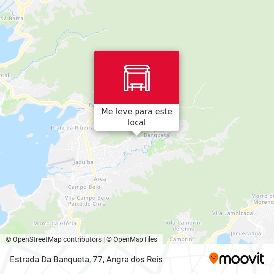 Estrada Da Banqueta, 77 mapa