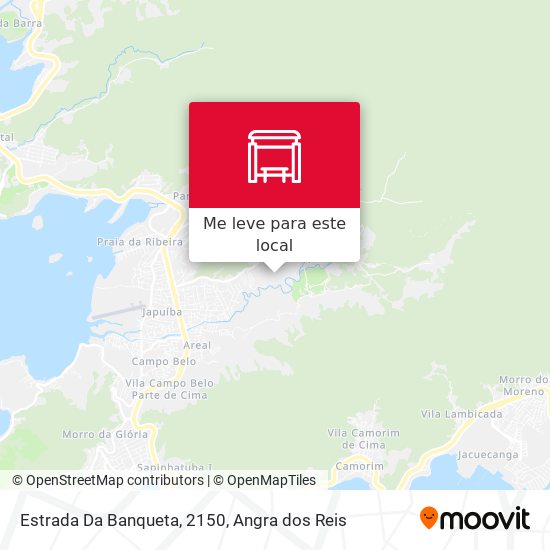 Estrada Da Banqueta, 2150 mapa