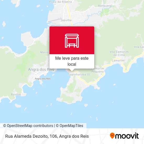 Rua Alameda Dezoito, 106 mapa