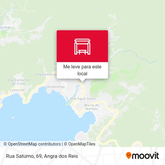 Rua Saturno, 69 mapa