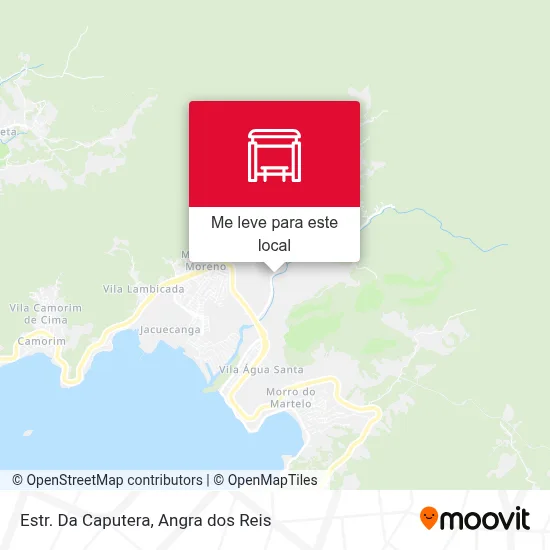 Estr. Da Caputera mapa