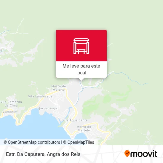 Estr. Da Caputera mapa