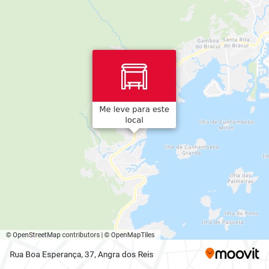 Rua Boa Esperança, 37 mapa