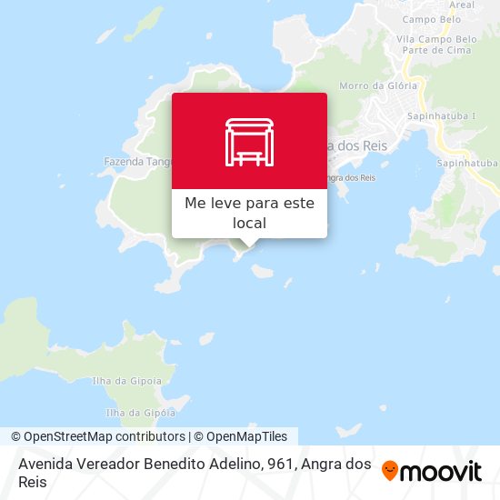Avenida Vereador Benedito Adelino, 961 mapa