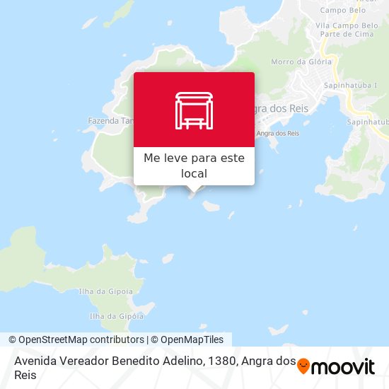 Avenida Vereador Benedito Adelino, 1380 mapa