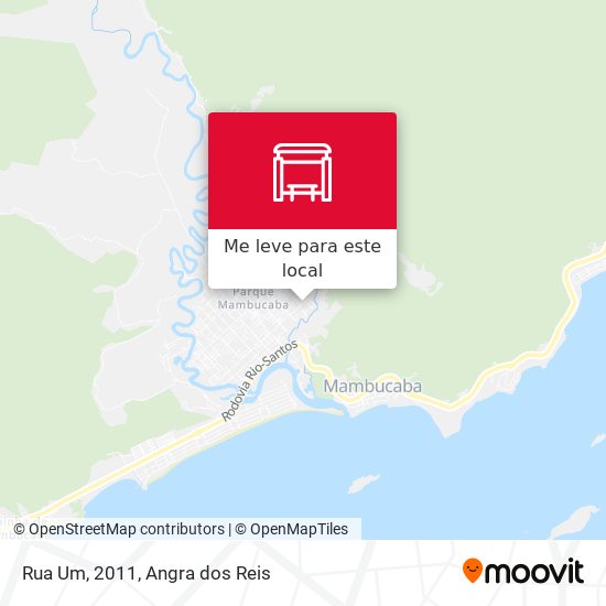 Rua Um, 2011 mapa
