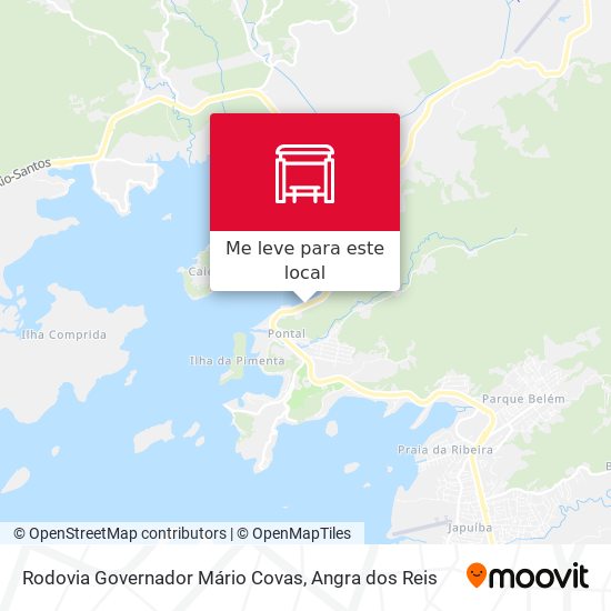 Rodovia Governador Mário Covas mapa
