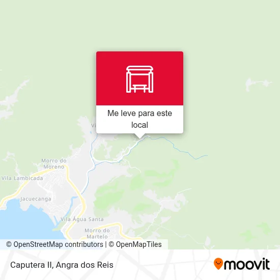 Caputera II mapa