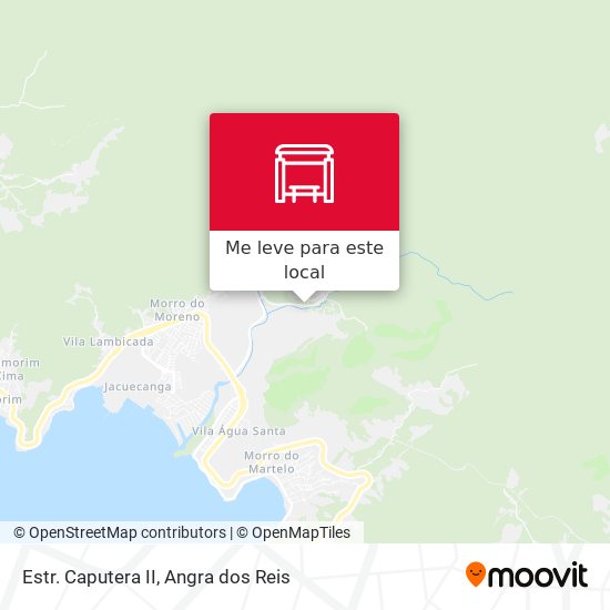 Estr. Caputera II mapa