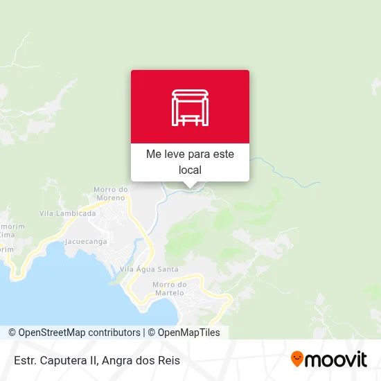 Estr. Caputera II mapa