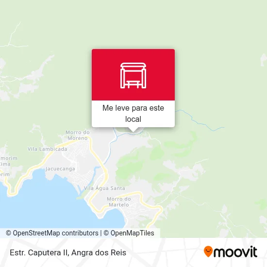 Estr. Caputera II mapa