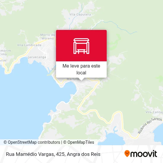 Rua Mamédio Vargas, 425 mapa
