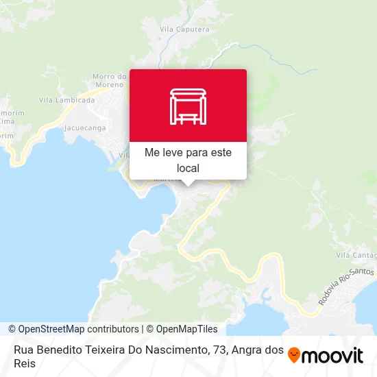 Rua Benedito Teixeira Do Nascimento, 73 mapa