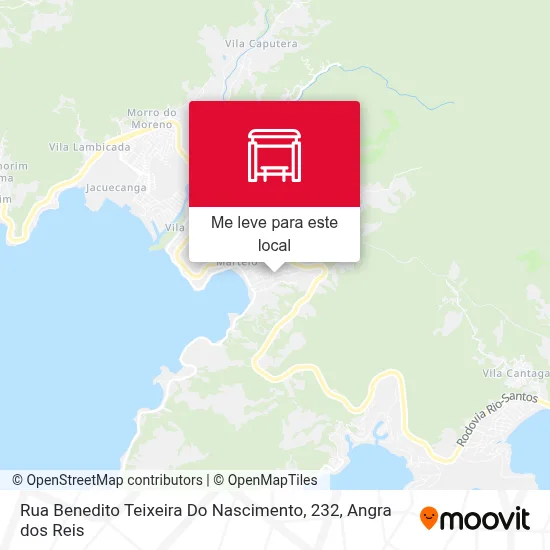 Rua Benedito Teixeira Do Nascimento, 232 mapa