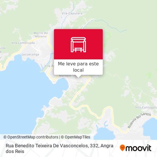 Rua Benedito Teixeira De Vasconcelos, 332 mapa