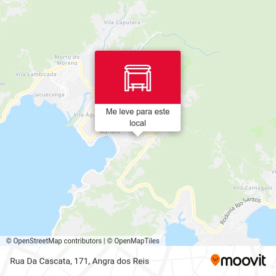 Rua Da Cascata, 171 mapa