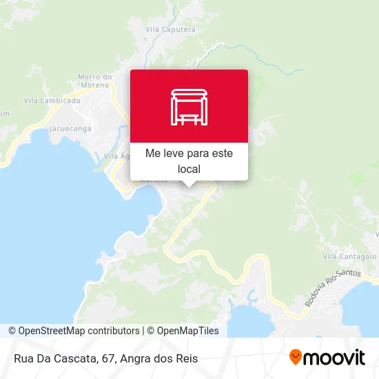 Rua Da Cascata, 67 mapa