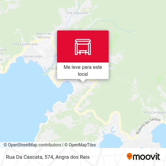 Rua Da Cascata, 574 mapa