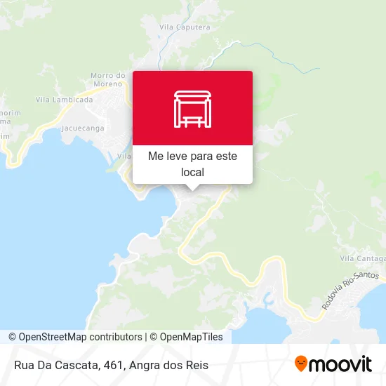 Rua Da Cascata, 461 mapa