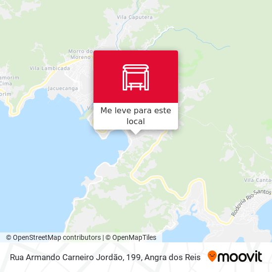 Rua Armando Carneiro Jordão, 199 mapa