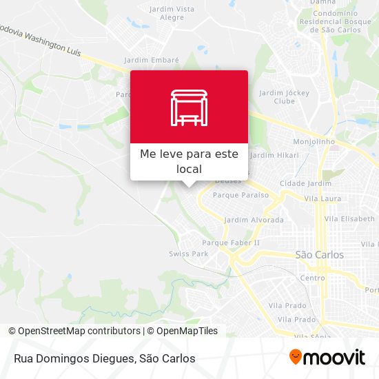 Rua Domingos Diegues mapa