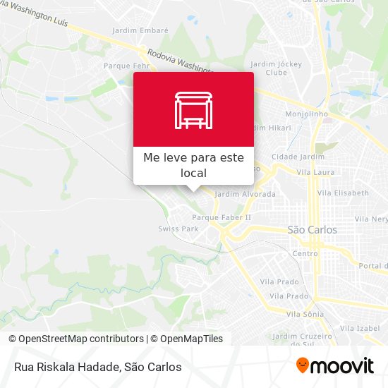 Rua Riskala Hadade mapa