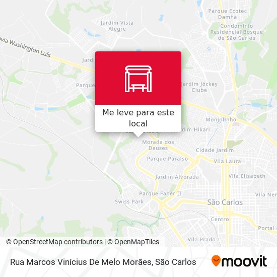 Rua Marcos Vinícius De Melo Morães mapa