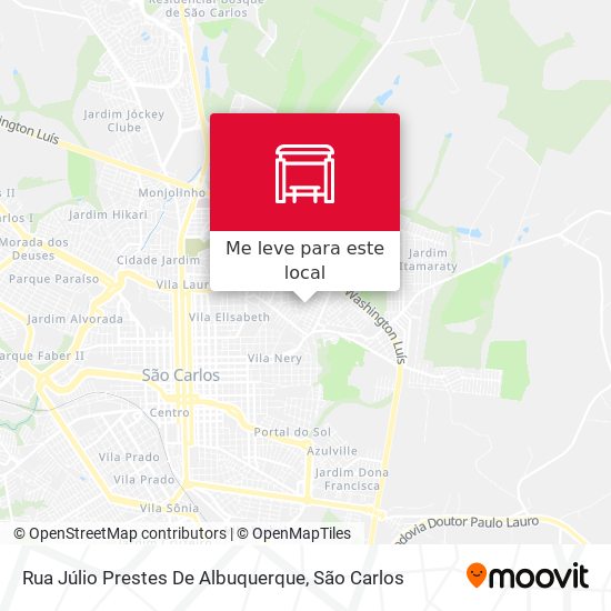 Rua Júlio Prestes De Albuquerque mapa