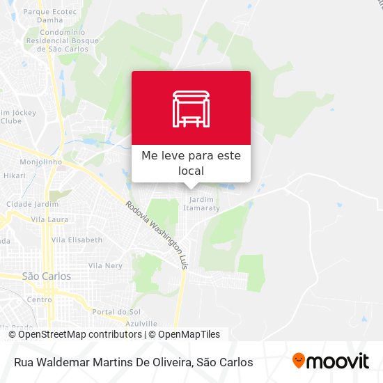 Rua Waldemar Martins De Oliveira mapa