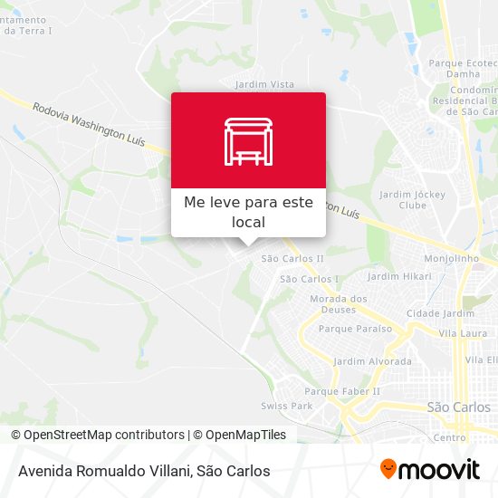 Avenida Romualdo Villani mapa