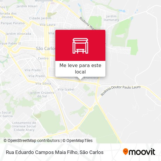 Rua Eduardo Campos Maia Filho mapa