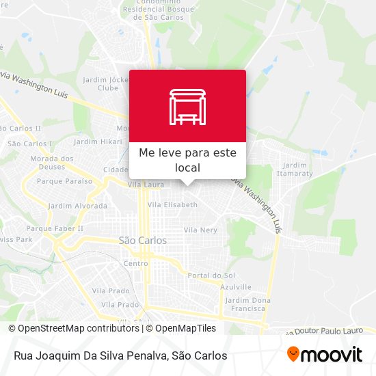 Rua Joaquim Da Silva Penalva mapa