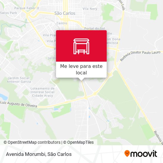 Avenida Morumbi mapa