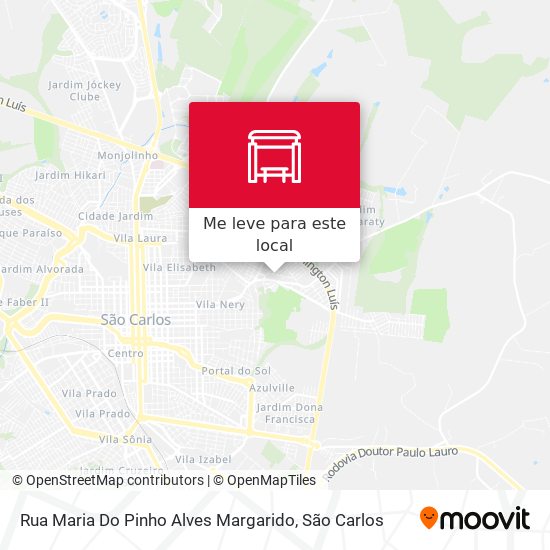 Rua Maria Do Pinho Alves Margarido mapa
