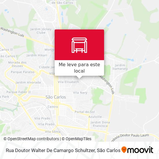 Rua Doutor Walter De Camargo Schultzer mapa