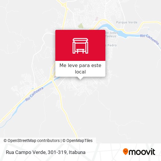 Rua Campo Verde, 301-319 mapa