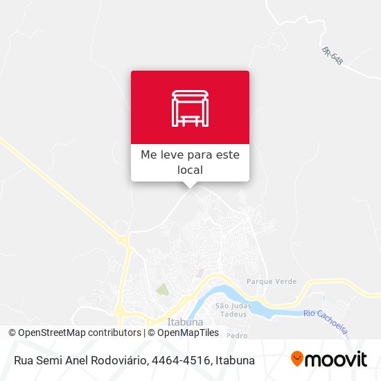 Rua Semi Anel Rodoviário, 4464-4516 mapa