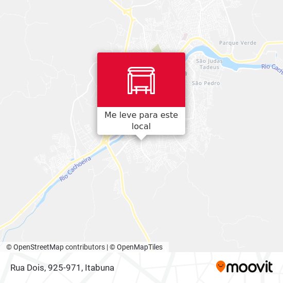 Rua Dois, 925-971 mapa