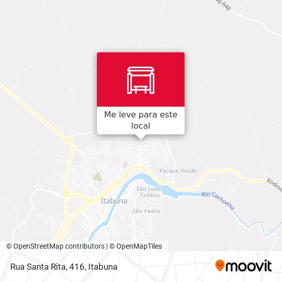 Rua Santa Rita, 416 mapa