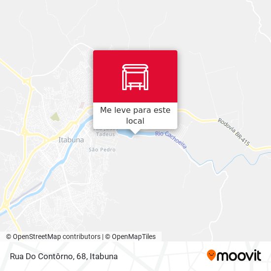 Rua Do Contôrno, 68 mapa