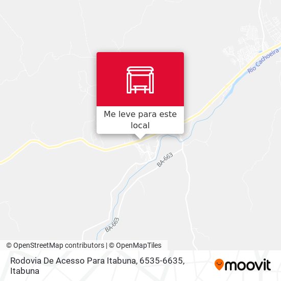 Rodovia De Acesso Para Itabuna, 6535-6635 mapa