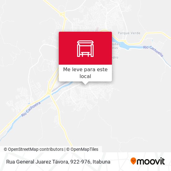 Rua General Juarez Távora, 922-976 mapa