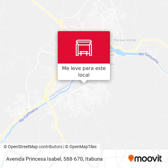 Avenida Princesa Isabel, 588-670 mapa