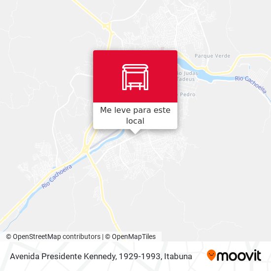 Avenida Presidente Kennedy, 1929-1993 mapa