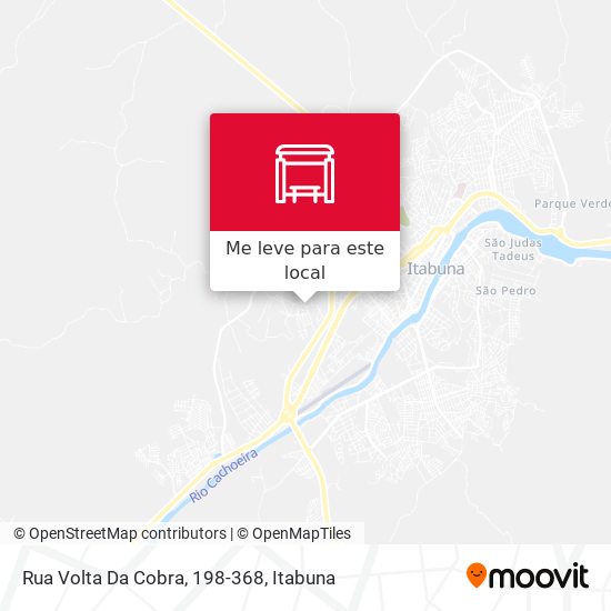 Rua Volta Da Cobra, 198-368 mapa