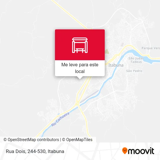 Rua Dois, 244-530 mapa